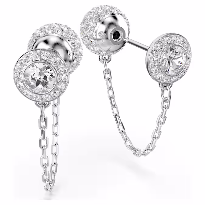 Una Angelic drop earrings
